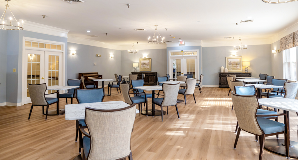 Homestead Hills Winston-Salem NC | Assisted Living Dining 01-2024