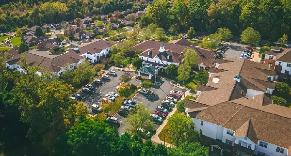 Homestead Hills Winston-Salem NC | Aerial | fall-02-2020