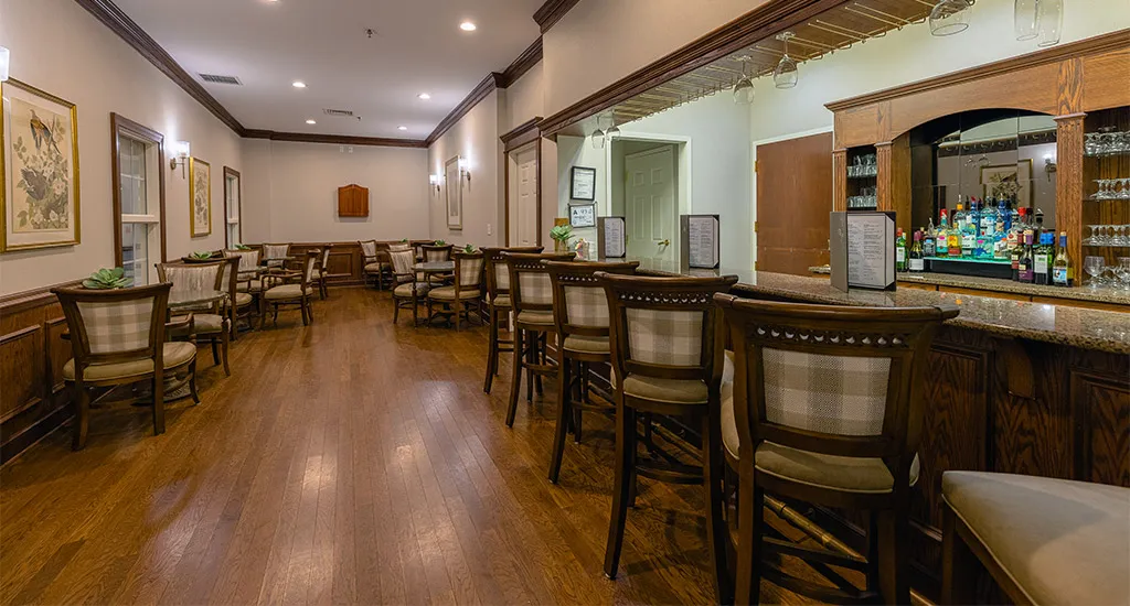 Homestead Hills Winston-Salem NC | Clubhouse | 2022-bar-01