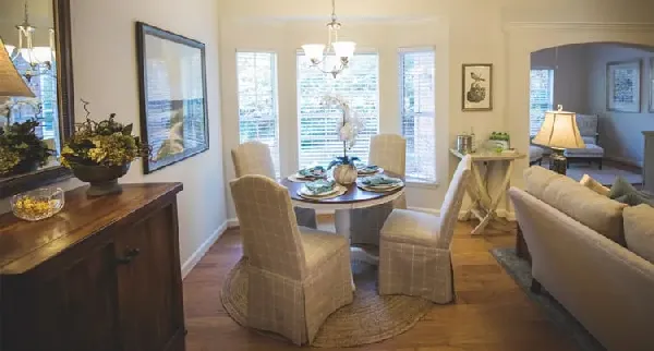 Homestead Hills Winston-Salem NC | Cottage Home Kitchen Table